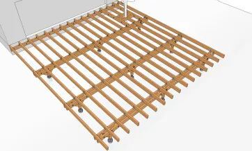Création du porte à faux 1