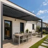 Lame XL aluminium 29mm, longueur 2m, RAL7016 structuré gris ANTHRACITE