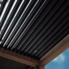 Lame XL aluminium 29mm, longueur 2m, RAL9005 structuré NOIR MAT