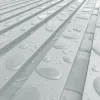 Lame XL aluminium 29mm, longueur 2m, RAL9006 structuré GRIS ALUMINIUM