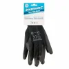 Gants à paume renforcée noirs, pour les travaux de précision - Réf. 589144