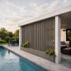 Lame XL aluminium 29mm, longueur 2m35, RAL7006 structuré GRIS BEIGE