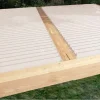 Lame XL aluminium 29mm, longueur 2m, YAZD structuré BEIGE SABLE