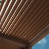 Lame XL aluminium 29mm, longueur 2m, RAL8011 structuré OXYDE DE MARS