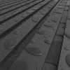 Lame XL aluminium 29mm, longueur 2m, RAL9005 structuré NOIR MAT