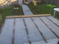 Vignette de la rubrique : Exemple de pose sur dallettes en béton