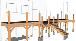 Vue des bandeaux de finition 2